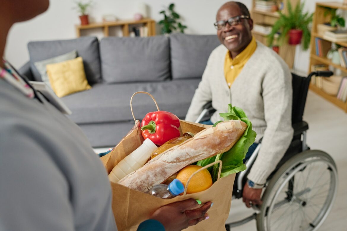 collecte alimentaire pour personne handicapée