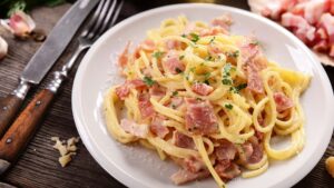 Pâtes à la carbonara