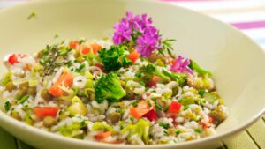 Risotto aux légumes