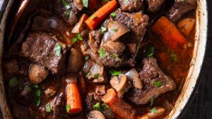 bœuf bourguignon